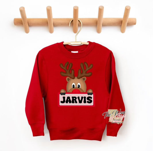 Kids Reindeer Personalized